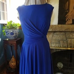 Evan-Picone Dress Royal Blue